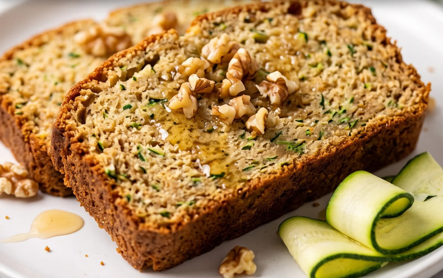 Low Sugar Zucchini Bread