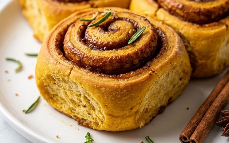 Pumpkin Cinnamon Rolls