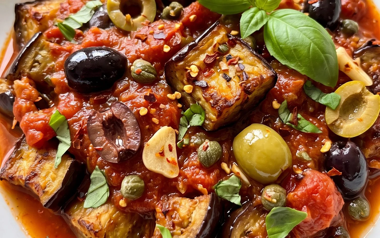 EGGPLANT PUTTANESCA