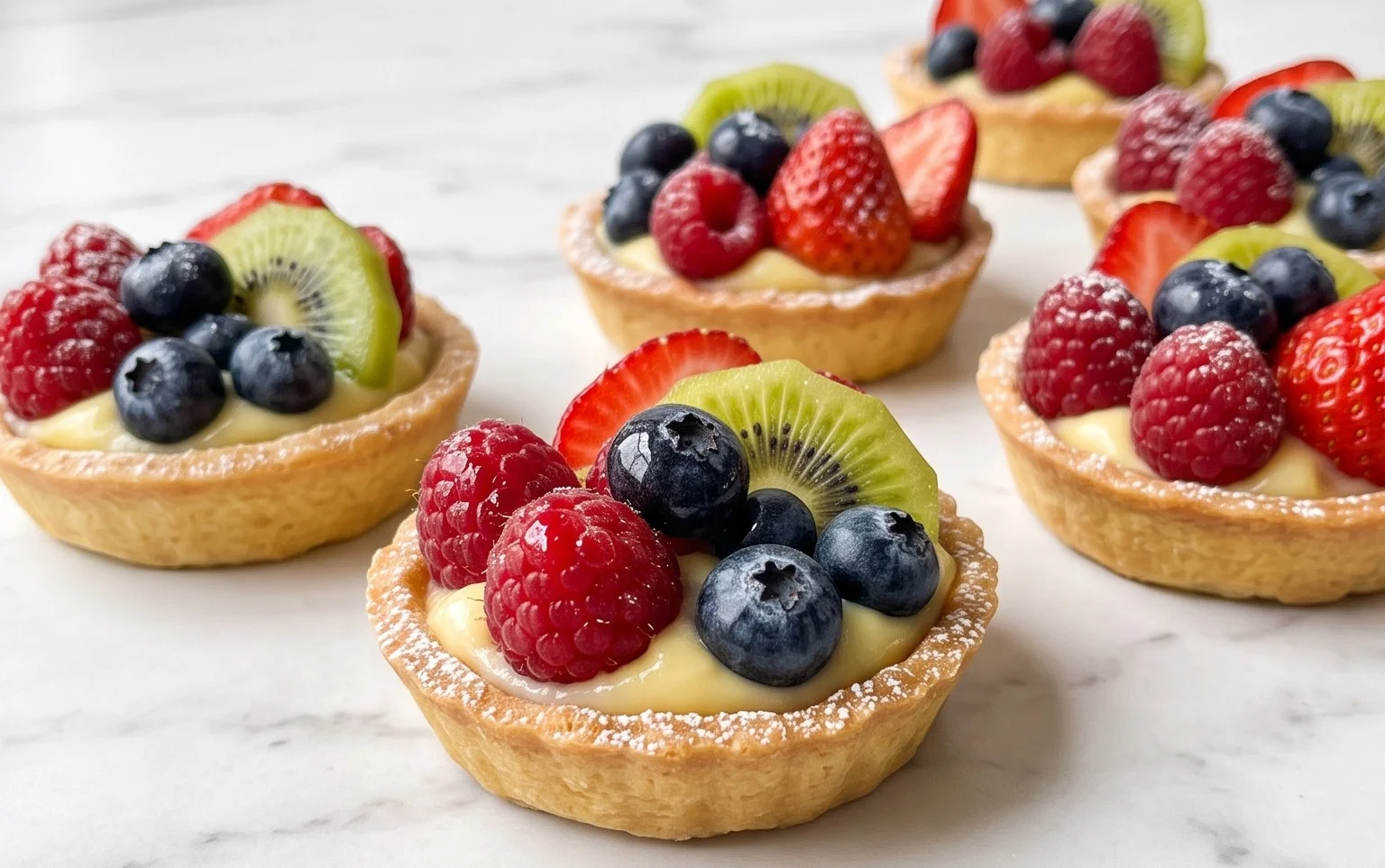 Mini Tartes aux Fruits : Douceur & Fraîcheur Facile