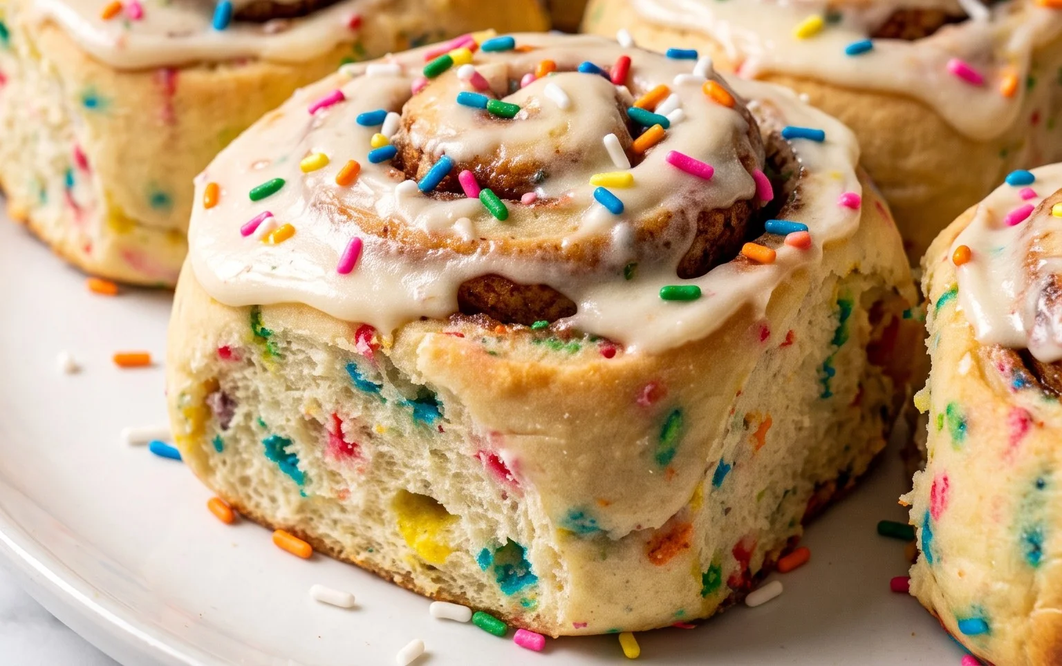 Funfetti Cinnamon Rolls
